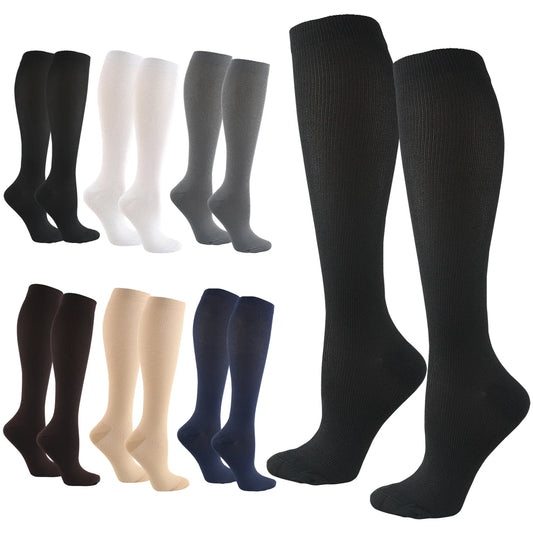 Varicose Veins Compression Socks Fit For Golf Rugby Running Hiking Sports For Anti Fatigue Driving Travel Flight Women Men S…