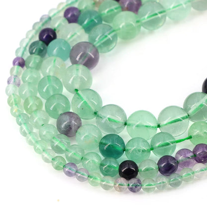 Natural Stone Beads Blue Tiger Eye Crystal Amethyst Rose Quartz Gemstone Bead for Jewelry Making Bracelet Necklace 4/6/8/10M…