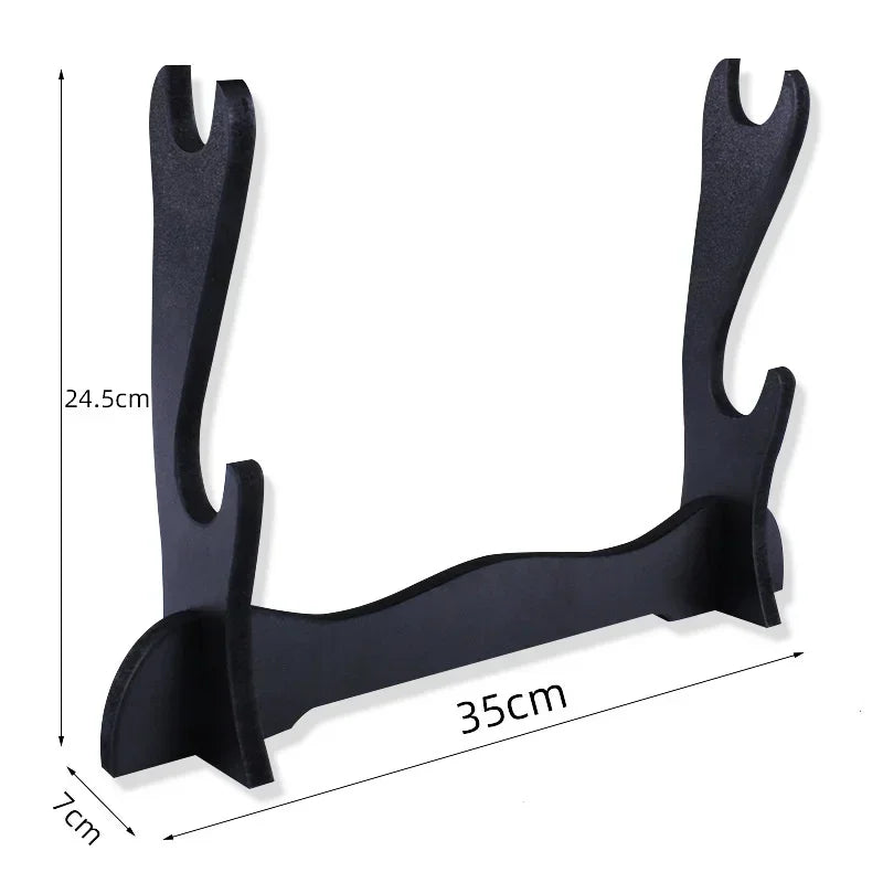 Stand Katana Storage Shelves Wooden Sword Rack Floor Sabre Holder Support Display Japanese Katana Weapon Shelf Home Organize…