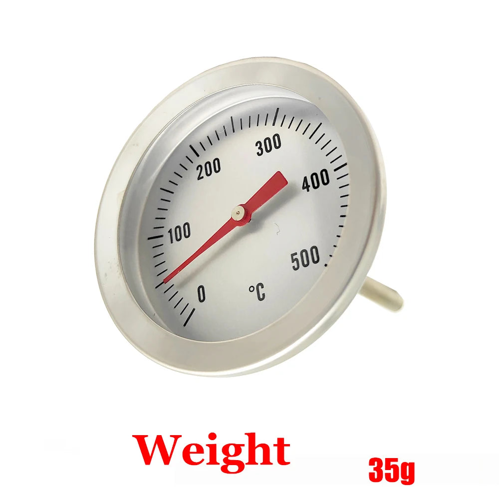 0-500 Celsius 52mm Diameter Instant Read Oven Thermometer Kitchen Home Baking Household Cooking Temp Gauge BBQ Smoker Grill…