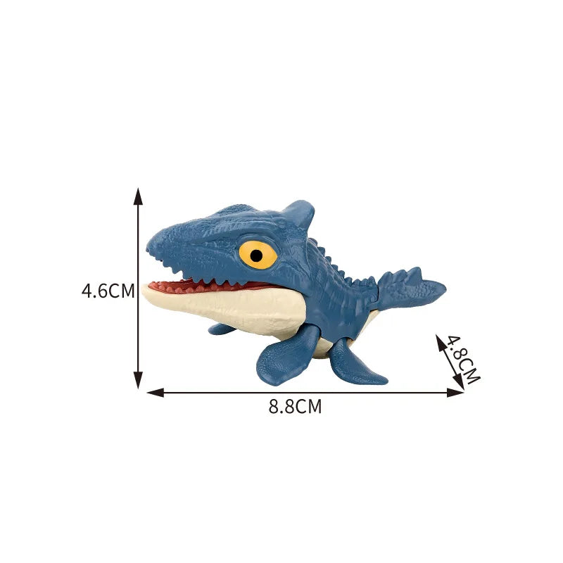 Jurassic Finger Dinosaur Triceratops Tyrannosaurus Model Toys for Kids Creative Finger Biting Dinosaurs Interactive Toy Boy…