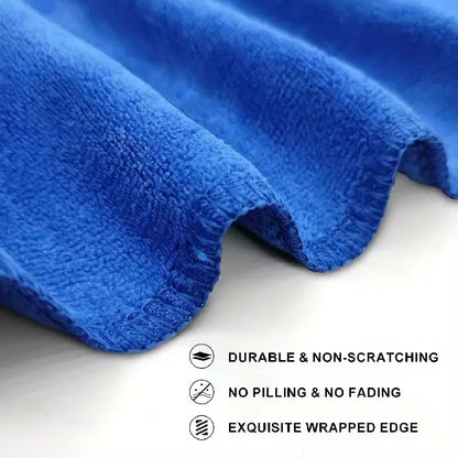 10Pcs Microfiber Towels Car Wash Drying Cloth Towel Household Cleaning Cloths Auto Detailing Polishing Cloth Home Clean Tool…
