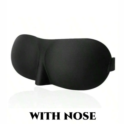 3D Contoured Sleep Mask 100% Light Blocking Eye Mask Ultra-Soft Skin-Friendly Material Breathable Eye Cover For Rest Travel…