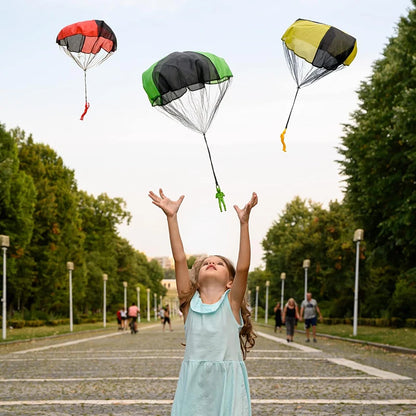 Parachute Toys for Kids Tangle Free Outdoor Flying Parachute Men Outside Toys Easter Basket Stuffers Idea Unique Boy Girl Gi…