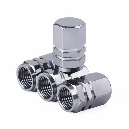Tire Valve Stem Caps Decorative Tires Accessories Aluminum Alloy Nipple Wheel Caps For Cars Motorcycles Bicycle Cover Dustpr…