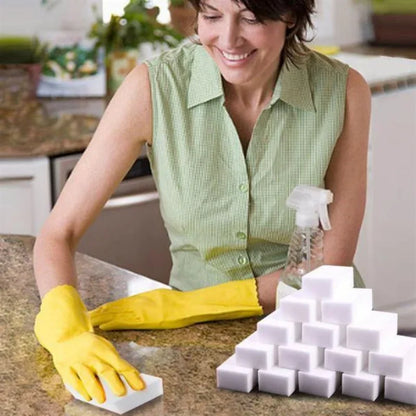5/50PCS Melamine Sponge Magic Sponge Eraser Melamine Sponge Cleaner Cleaning Sponges for Kitchen Bathroom Cleaning Tools - i…