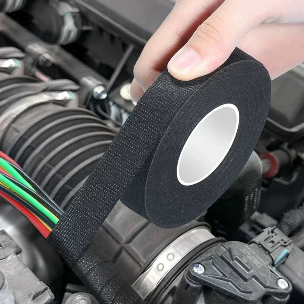 9/15/25/32/50MM Electrical Insulating Tape Heat Resistant Harness Tape Car Cable Harness Wiring Loom Protection Waterproof T…