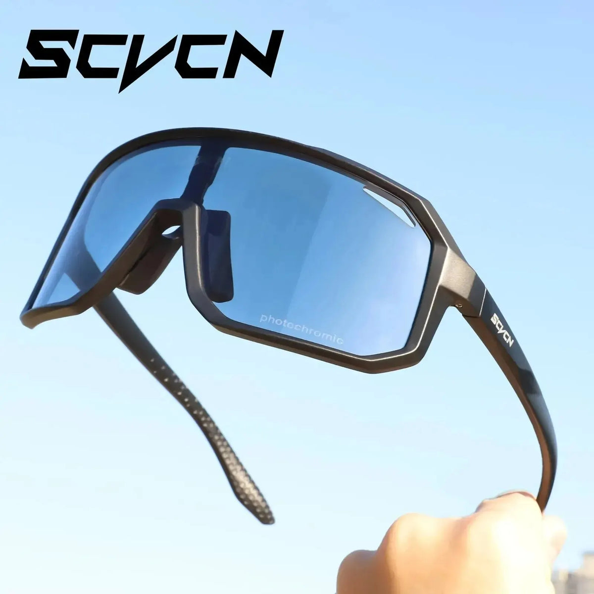 Cycling Glasses Photochromic Sunglasses Men Women Mountain Bike Road Eyewear New Bicycle Riding Outdoor Sports Hiking Goggle…