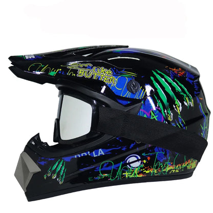 Motorcycle helmet children off-road helmet bike downhill AM DH cross helmet capacete motocross casco - image 20