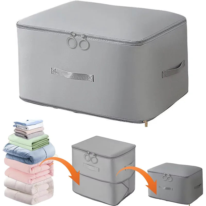 1 PC Ultra Space Saving Self Compression Organizer Upgrades Space Saver Vacuum Storage Bags for Comforter Clothing - image 6