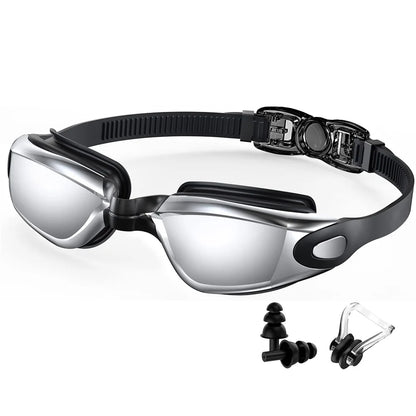 Swimming Goggles Professional Waterproof Swim Eyewear Glasses Anti-fog 100% UV Protection No Leaking For Adult Men Women You…