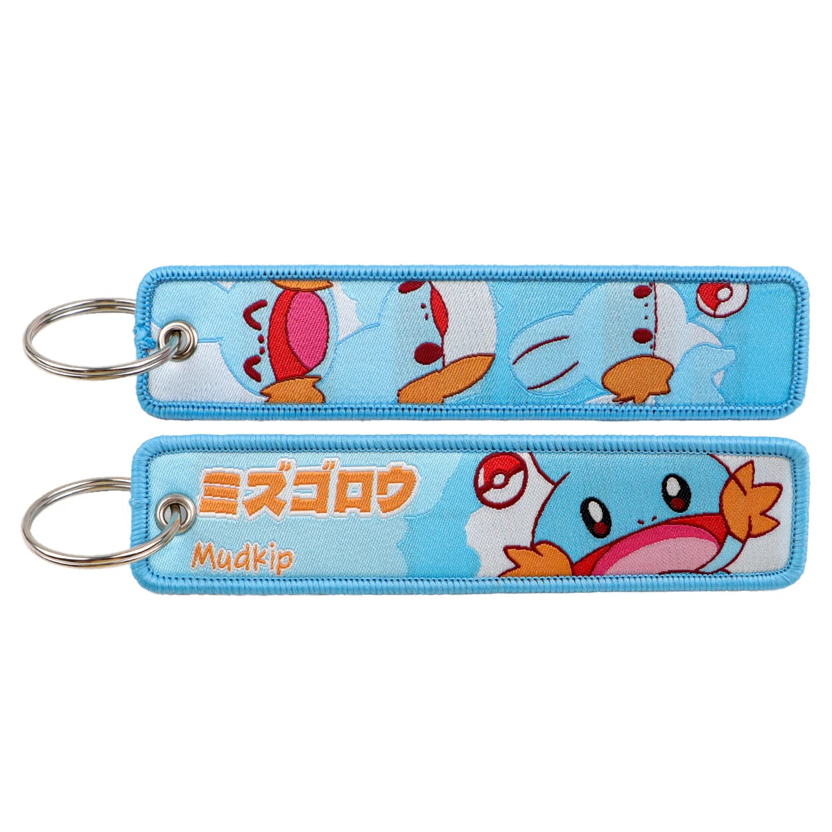 Japanese Anime Elf Monsters Keychain for Cars Backpack Key Holders Embroidery Keyrings Key Tag Jet Tag Accessories Gifts 1pc…