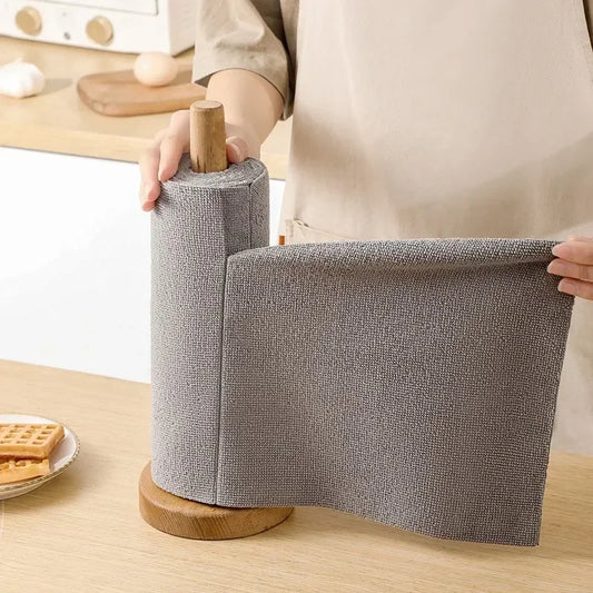 Kitchen Cloth Reusable Cleaning Erase Household Kitchen Cloth Towel Roll Rag Cleaning Tissue Replacement 1 Roll 20 Pieces