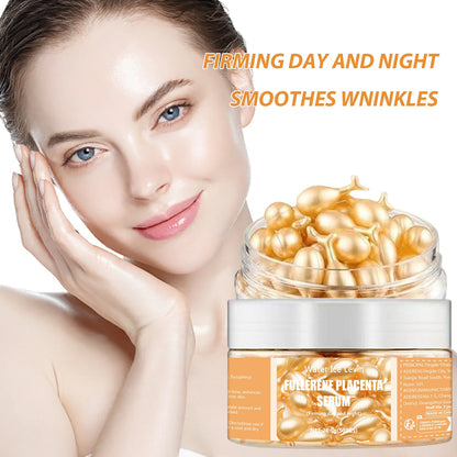 50Pcs Collagen Face Care Capsules Serum Spot Acne Wrinkle Remover Firming Whitening Hyaluronic Acid Essence Skin Care New st…