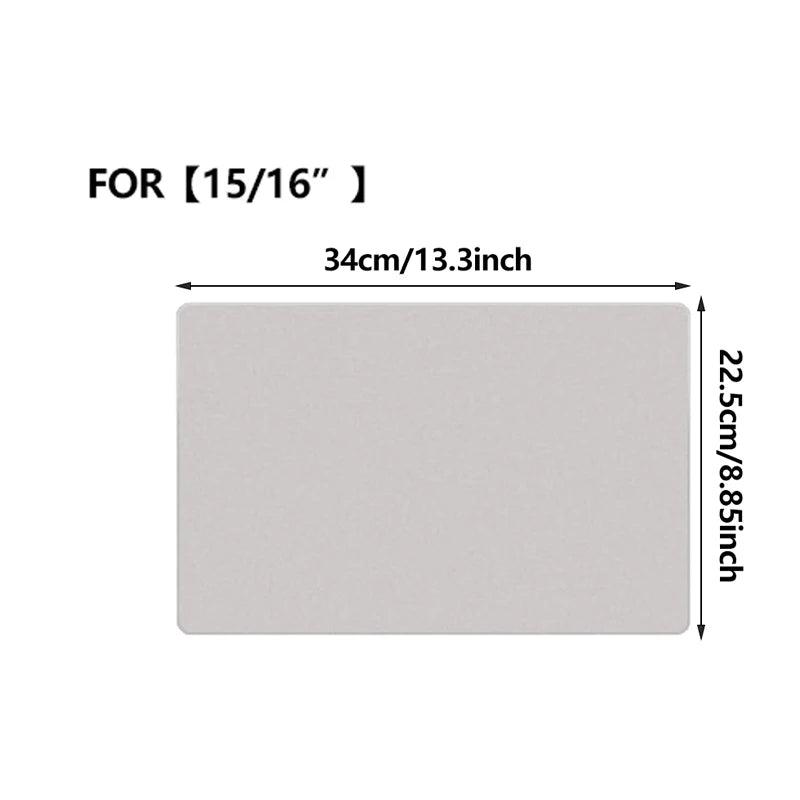 Microfiber Keyboard Dust Cover for MacBook Pro 15-16 inch Air 15 Dustproof Protective Cloth Ultra Thin Waterproof Keyboard P…