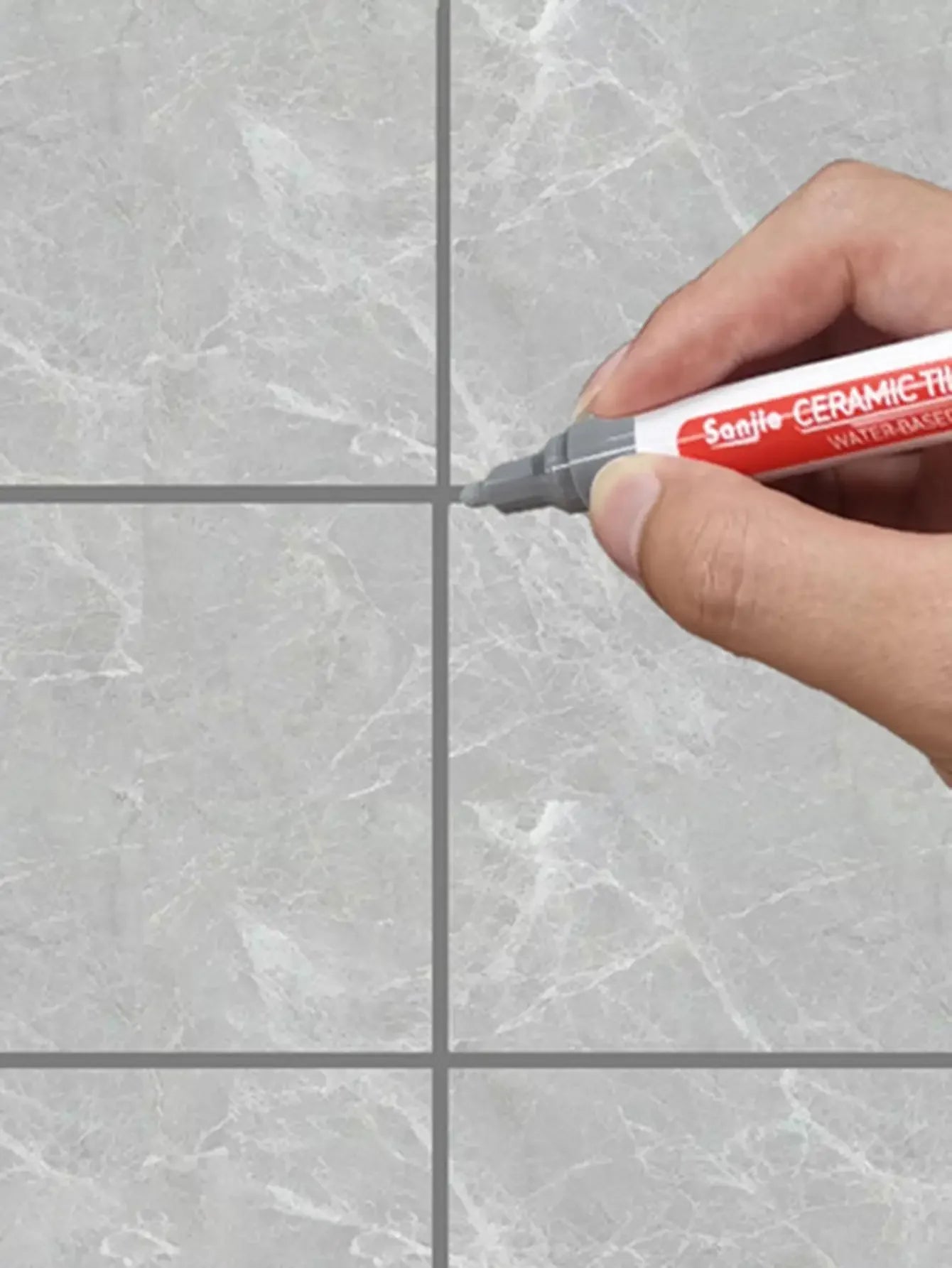 1/5/10/30PC Ceramic tile bathroom wall floor tile gap color repair anti-mildew waterproof whiteboard color repair pen - imag…