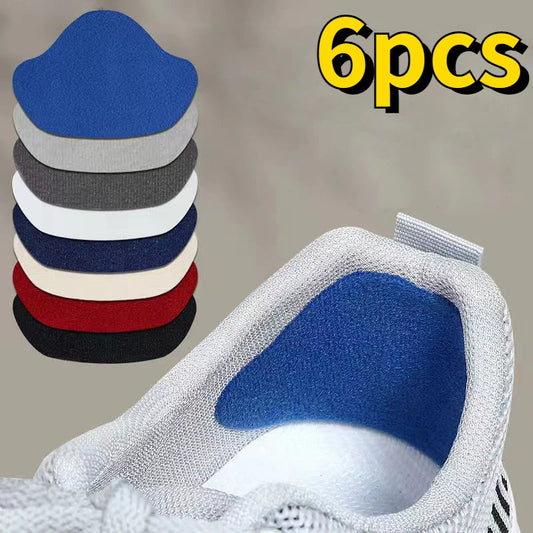 6pcs Sports Shoes Repair Stickers Suede Heel Protector Anti-Wear Repair Holes Self-adhesive Patches Insoles Pad Foot Care In…