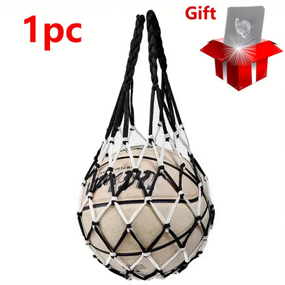 Basketball Net Bag Thick Woven Net Basketball Storage Durable Nylon Training Net Bag for all kinds of balls - image 7
