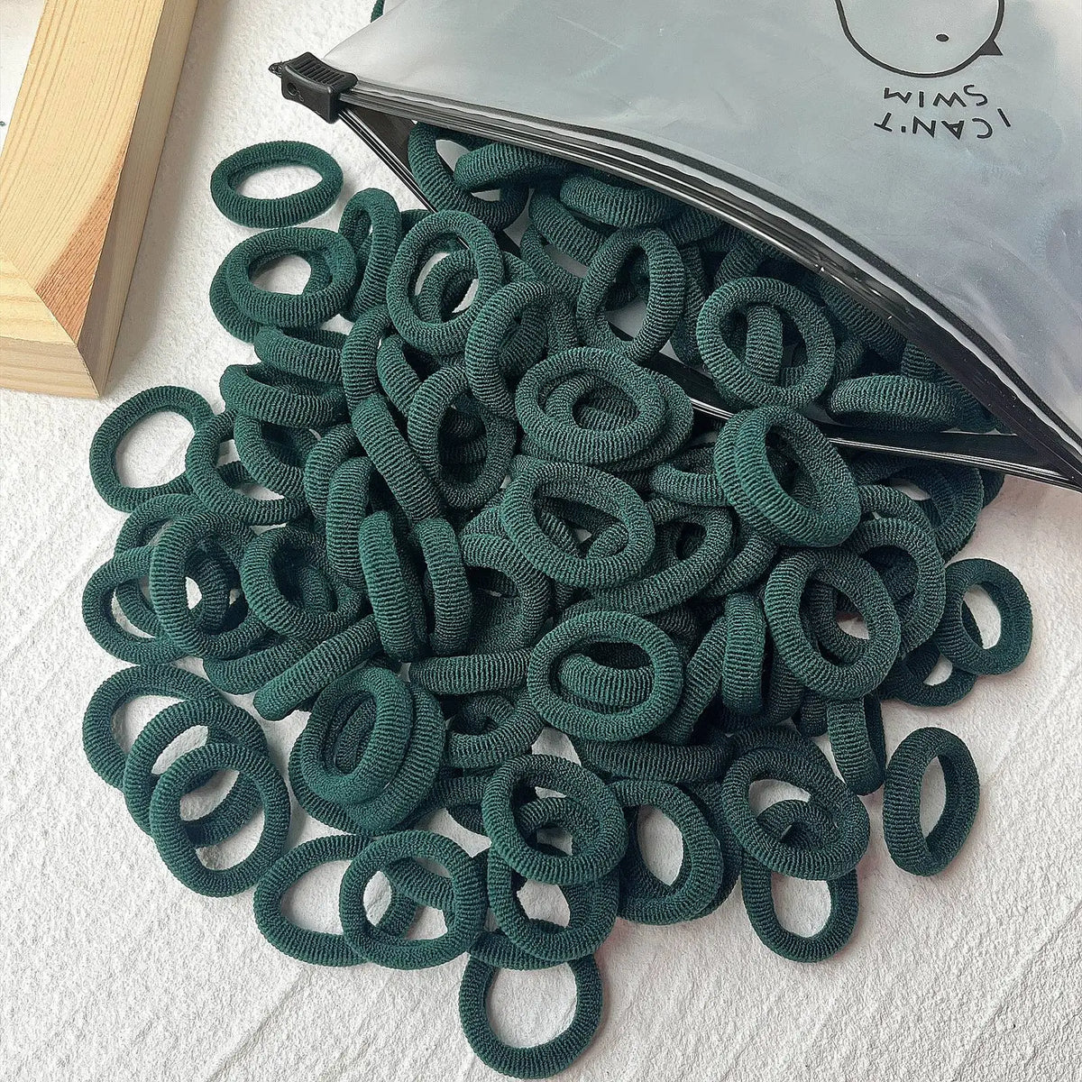 20/50pcs Kids Elastic Hair Bands Girls Sweets Scrunchie Rubber Band for Children Hair Ties Clips Headband Baby Hair Accessor…