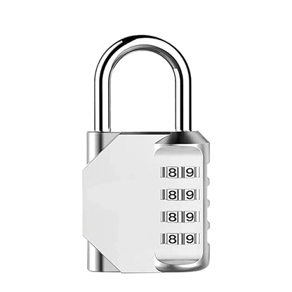 1pc Combination Lock Resettable 4 Digit Padlock with Combination Waterproof and Heavy Duty Combination Padlock Outdoor - ima…