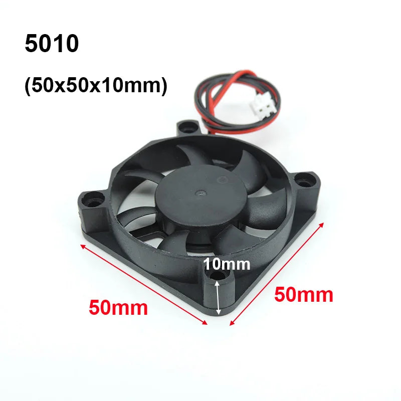 4010 12025 8010 30mm DC 5V 12V 24V Cooling Fan Brushless Motor Case Quiet 40MM 50MM 60MM 70MM 80MM 90MM 120MM for 3D Print 2…