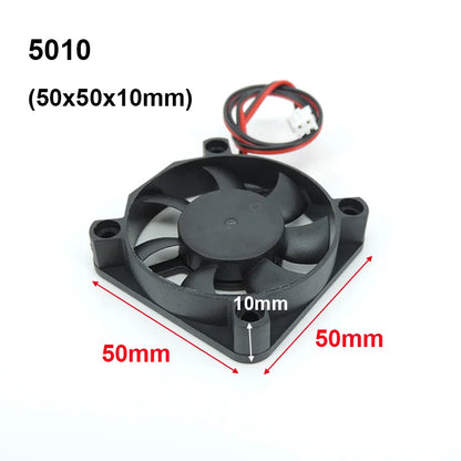 4010 12025 8010 30mm DC 5V 12V 24V Cooling Fan Brushless Motor Case Quiet 40MM 50MM 60MM 70MM 80MM 90MM 120MM for 3D Print 2…