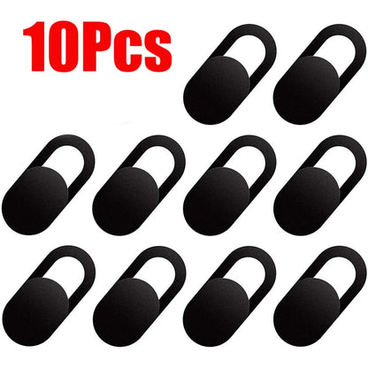 Webcam Cover Shutter Magnet Slider Plastic Camera Cover for iPad Tablet Web Laptop Pc Camera Mobile Phone Lenses Privacy Sti…
