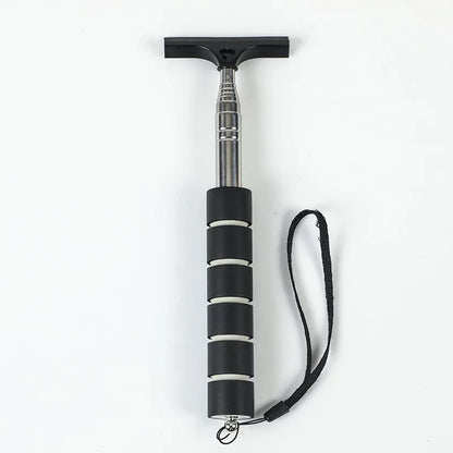 Car Rearview Mirror Wiper Cleaning Tool Auto Glass Mist Cleaner Scraper Car Accessories Handle Telescopic Window Cleaning Br…