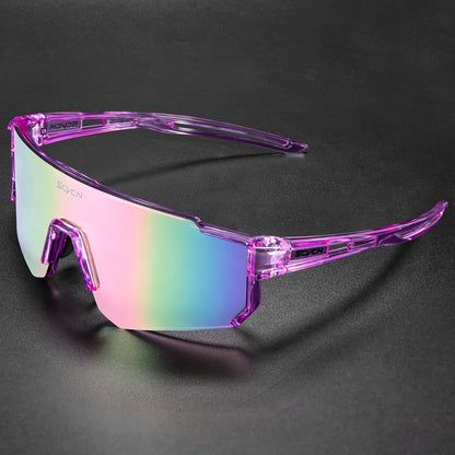 SCVCN New Outdoor Cycling Sunglasses Men Road Driving Bike Glasses Sports Mountain Climbing Women Bicycle Cycling UV400 Gogg…