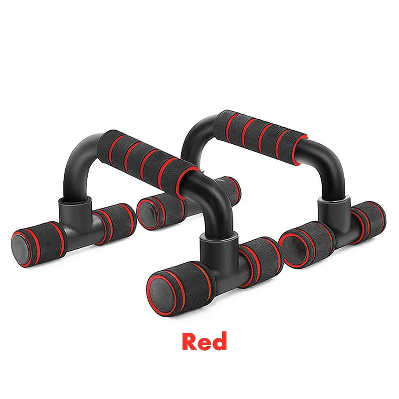 1pair U-shaped Push-up Rack Fitness Equipment Hand Sponge Grip Muscle Training Push Up Bar Chest Home Gym Body Building - im…