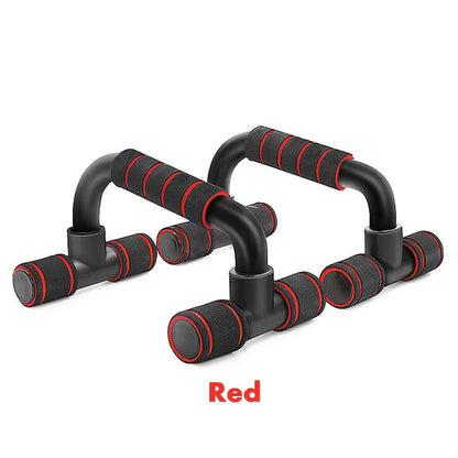 1pair U-shaped Push-up Rack Fitness Equipment Hand Sponge Grip Muscle Training Push Up Bar Chest Home Gym Body Building - im…