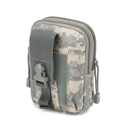Molle Pouch Belt Waist Pack Men Small Pocket Survival Tool Bag for Running Travel Camping Hunting Airsoft - image 14