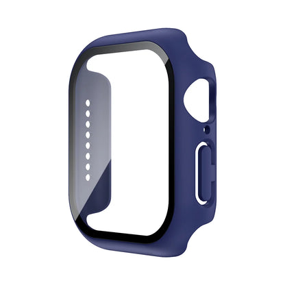 Tempered Glass+Case For Apple Watch 38mm 40mm 41mm 42mm 44mm 45mm 46mm Screen Protector Protective Cover iWatch 10 8 7 9 6 S…