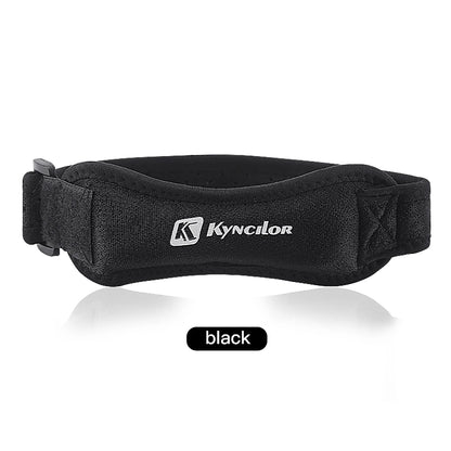 1 Piece Knee Patellar Tendon Knee Support Strape Brace Adjustable Shock Absorption Compression Knee Pad Sleeve for Basketbal…