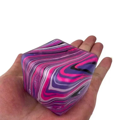 Soft and Glutinous Sensory Stress-relief Toy Cube Filled with Gel Stretchable Ball Soft Ice blind box Slow Rebound - image 13