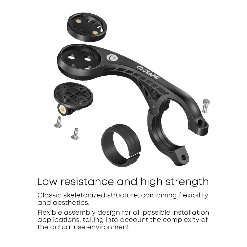 CYCLAMI S2 Bike Computer Mount Mountain Road Bicycle GPS Headlight Holder Bracket Support For GARMIN XOSS IGPSPORT Magene Co…