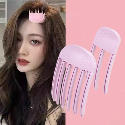 Fluffy Hairpin Curling Bangs Clips Hair Roots Volumizing Hair Clips Women Curling Fixed Shape Clips Fashion Volume Hair Roll…