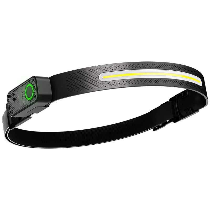 Rechargeable COB LED USB Headlamp Strong Magnetic Powerful Headlight Super Bright Waterproof Head Torch For Outdoor Fishing…