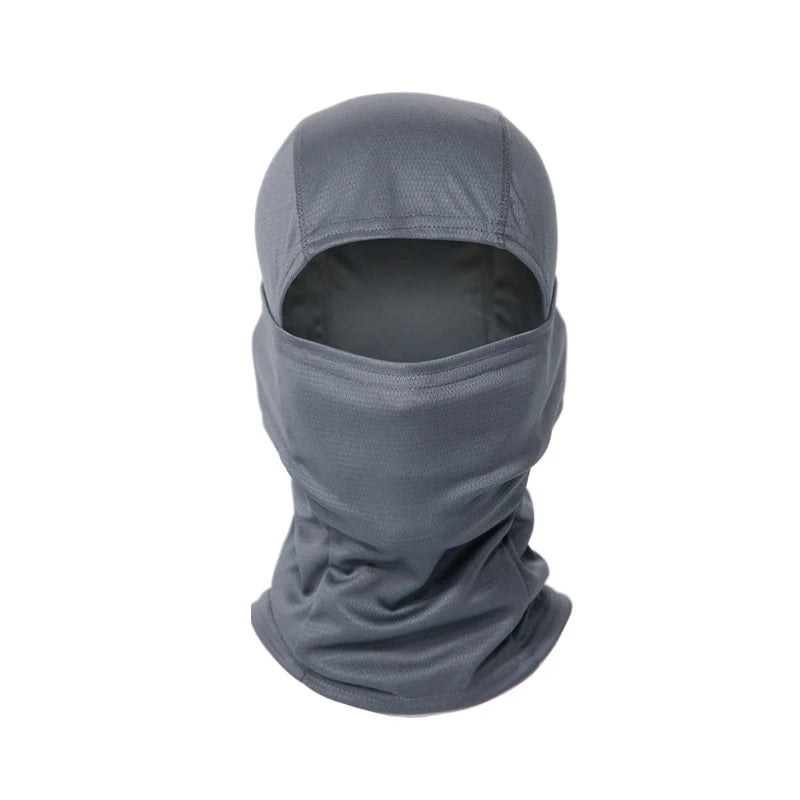 Summer Men's Women's Elastic Breathable Balaclava Hat Sunscreen Cycling Full Face Mask Scarf For Hiking Fishing Skiing - ima…