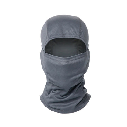 Summer Men's Women's Elastic Breathable Balaclava Hat Sunscreen Cycling Full Face Mask Scarf For Hiking Fishing Skiing - ima…