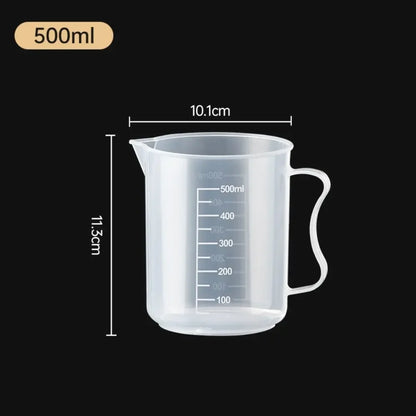 100-5000ml Thickened Plastic Measuring Cup with Scale Food Grade Measuring Cup Experimental Measuring Cup Beaker Plastic Cup…