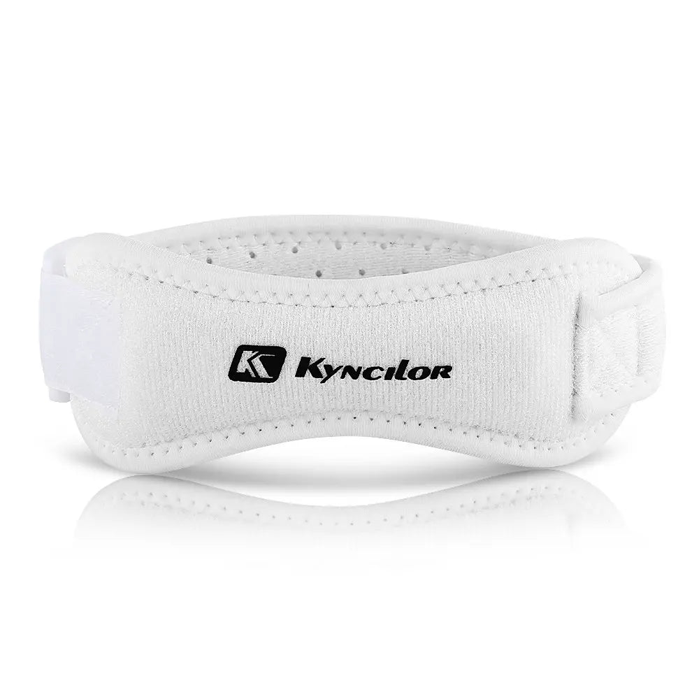 1 Piece Knee Patellar Tendon Knee Support Strape Brace Adjustable Shock Absorption Compression Knee Pad Sleeve for Basketbal…