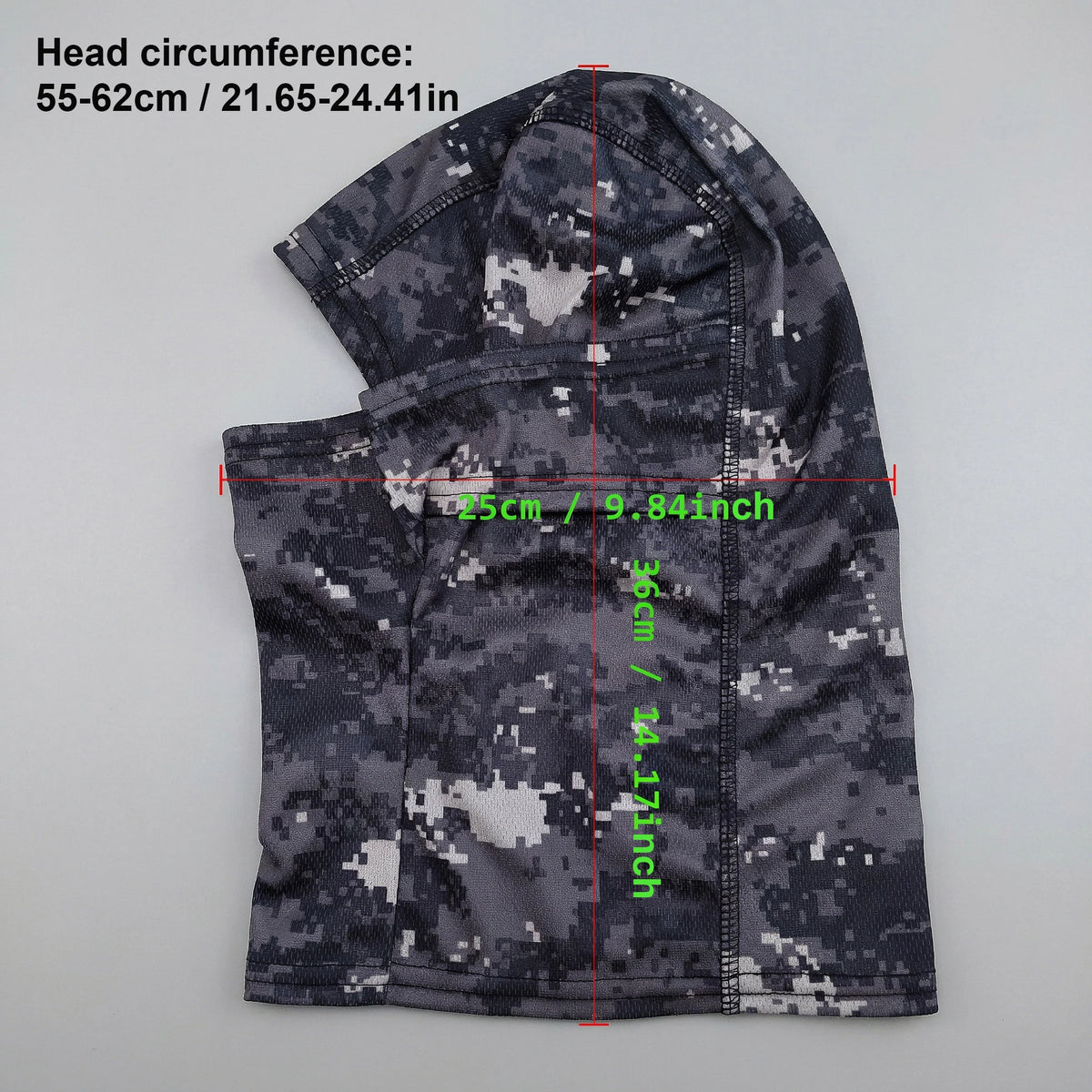 Summer Men's Women's Elastic Breathable Balaclava Hat Sunscreen Cycling Full Face Mask Scarf For Hiking Fishing Skiing - ima…