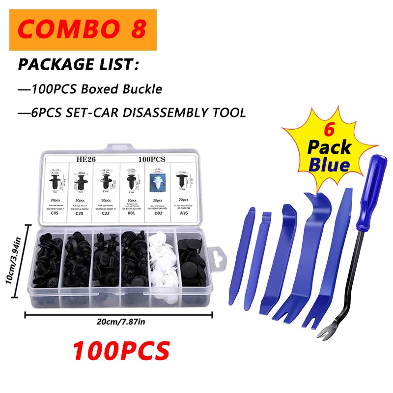 iLMH Car Hand Tool Set Car Disassembly Tool Kit Stereo Repair DVD Repair Tool Dashboard Removal Tool Interior Plastic Trim P…