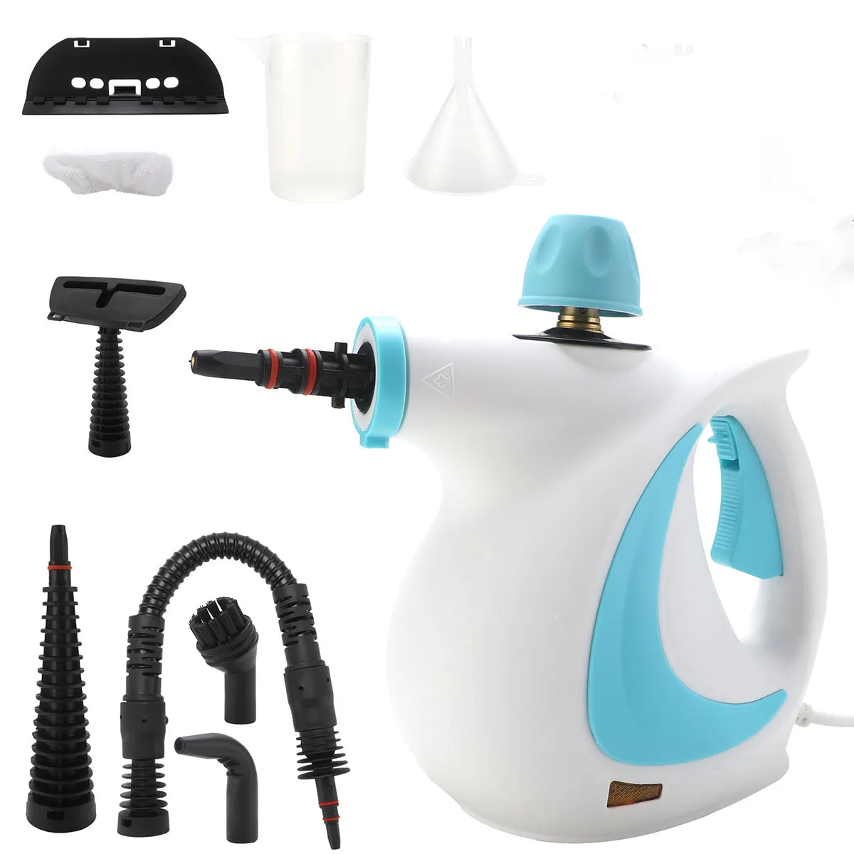Pressurized Handheld Steam Cleaner for Home - Portable Multi-purpose High Pressure Deep Multi-surface Cleaning Steamer Machi…