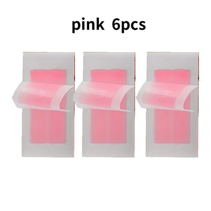 Professional Warning Tapes For Summer Hair Removal, Double Face Cold Warning Paper For Legs, Body, Face,6 Sticks, 10/20 Stic…