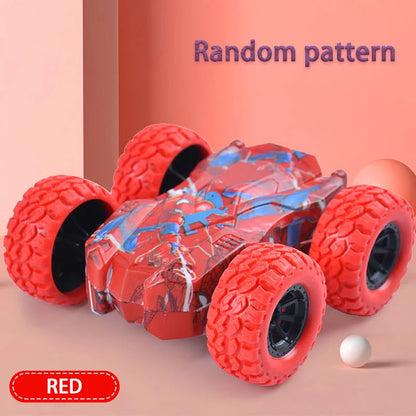 Children's Toy Car Fun Double-Sided Car Inertial Safety Anti-Collision Anti-Fall Kids Model Sliding Off-Road Vehicle - image…