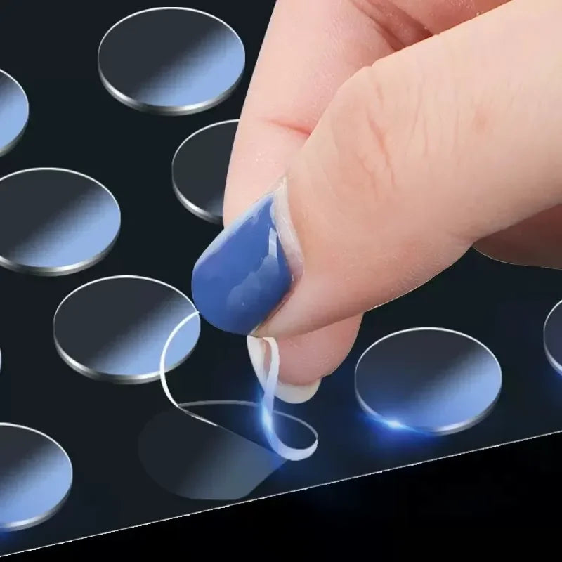 100pcs Round Double Sided Tape Adhesive Dots Fastener Strong Acrylic Sticker for DIY Scrapbooking Craft Production Fixing Pad