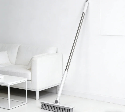 Multi-functional Bathroom Floor Brush with Long Handle for Kitchen Gap Ground Seam Tile Wall Wash And Toilet Cleaning