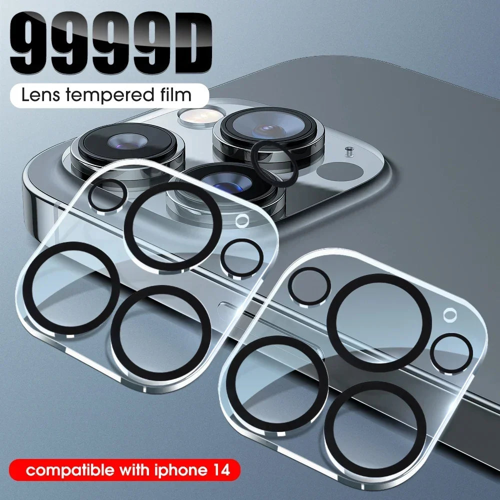 4/1PCS HD Back Camera Tempered Glass For iPhone 13Mini 13 14 15 16 17 Pro Max Rear Len Screen Protectors Anti-scratch Glass…